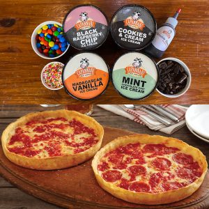 Capannari Ice Creme Party-in-a-Box & 2 Lou-Pizzen