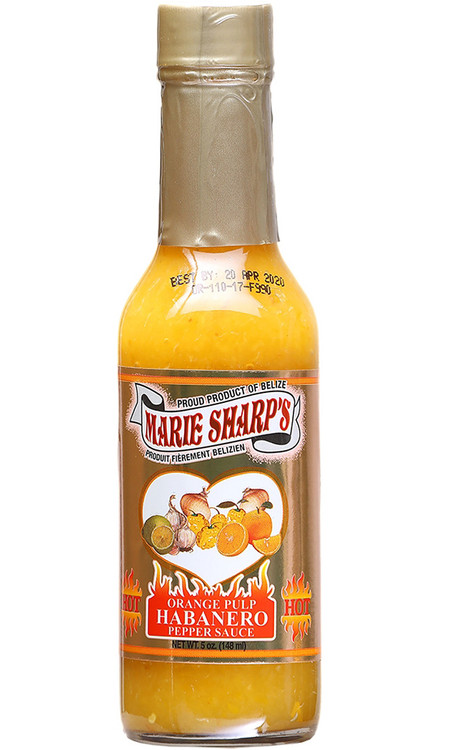 Marie Sharp's Orange Pulp Habanero, 5oz