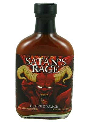 Satans Wut Pfeffer Chilisauce