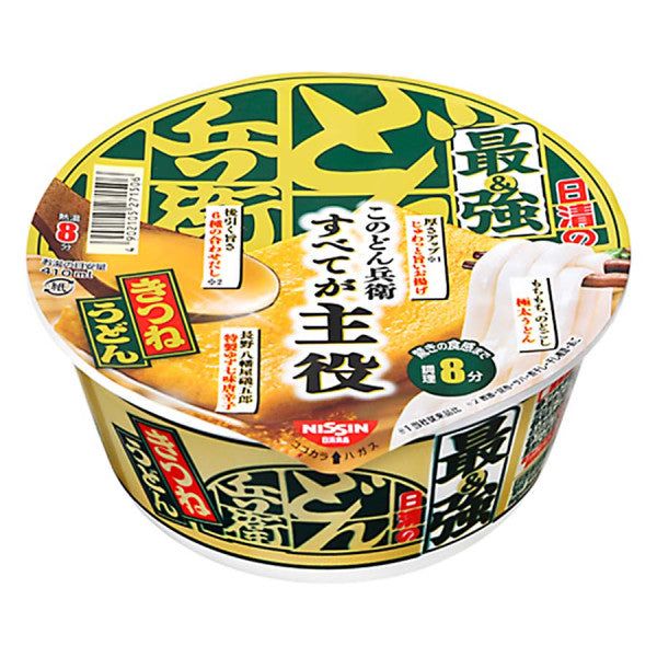 Nissin Saikyou Donbei Kitsune Udon Japanische Udon Delight -Tokyo Snack Land
