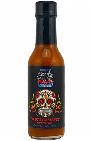 Rising Smoke Fiesta Caliente Chilisauce, 5oz