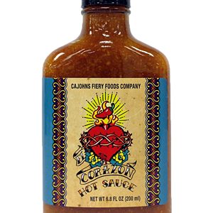 Cajohns El Corazon scharfe Sauce, 6.8 Unzen.