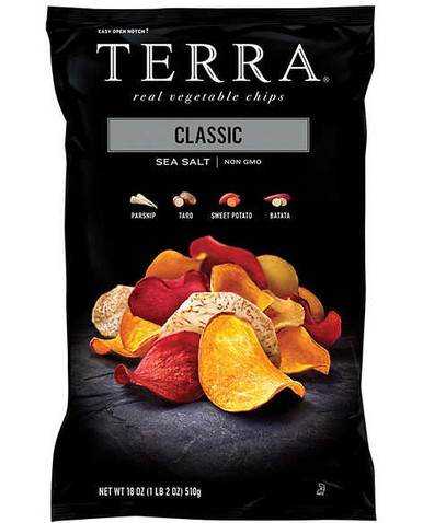 Terra klassisch Gemüsechips Meersalz, 20 oz
