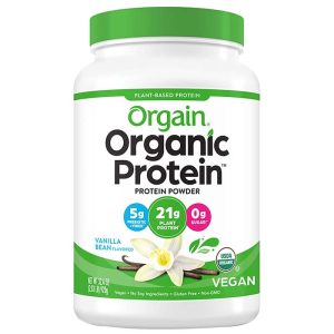 Orgain Bio-Proteinpulver auf pflanzlicher Basis, 32,4 Unzen sortierte Aromen