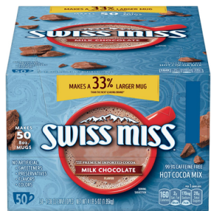 Swiss Miss Milch Schokolade heiße Kakaomischung Packungen (50 ct.)