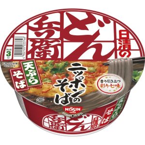 Nissin Donbei Tempura Soba Nudeln mit sofortiger Wirkung – 100g