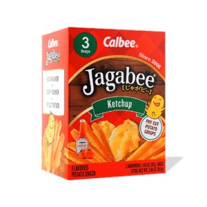 Calbee Jagabee Kartoffelstäbchen: Ketchup