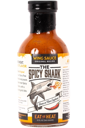 Spicy Shark Original Wing Sauce, 8oz