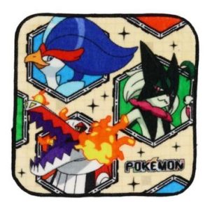 Pokémon Mini-Handtücher 3-Pack – Tasche Größe 16×16 cm