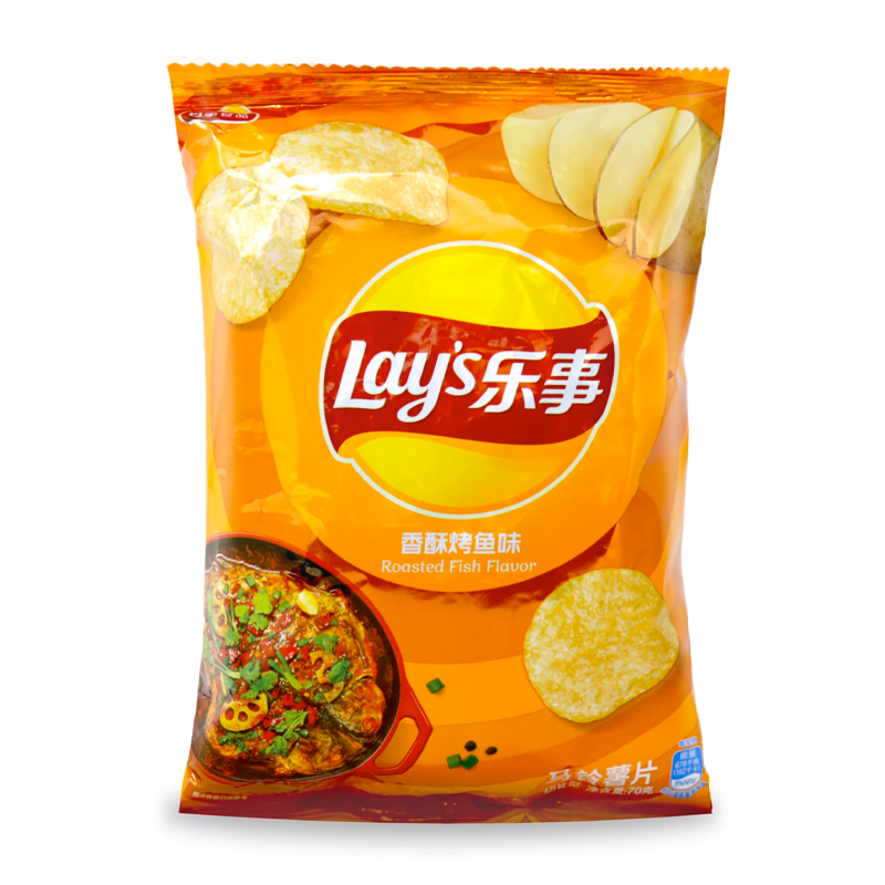 Lays Gebratener Fisch