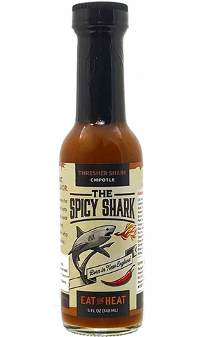Spicy Shark Dresher Shark Chipotle Chilisauce, 5oz