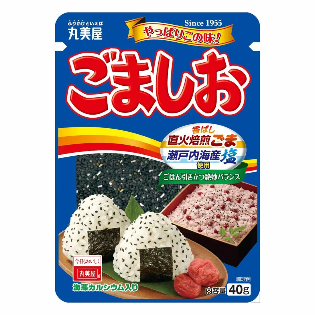 Marumiya Gomashio Furikake Sesam & Salzreis Gewürz 40g