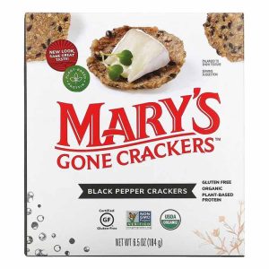 Mary’s Gone Cracker – schwarze Pfeffer Cracker, 6.5oz