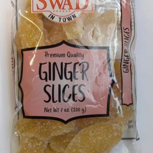 Ingwer, der in Scheiben geschnitten wird, – 7oz