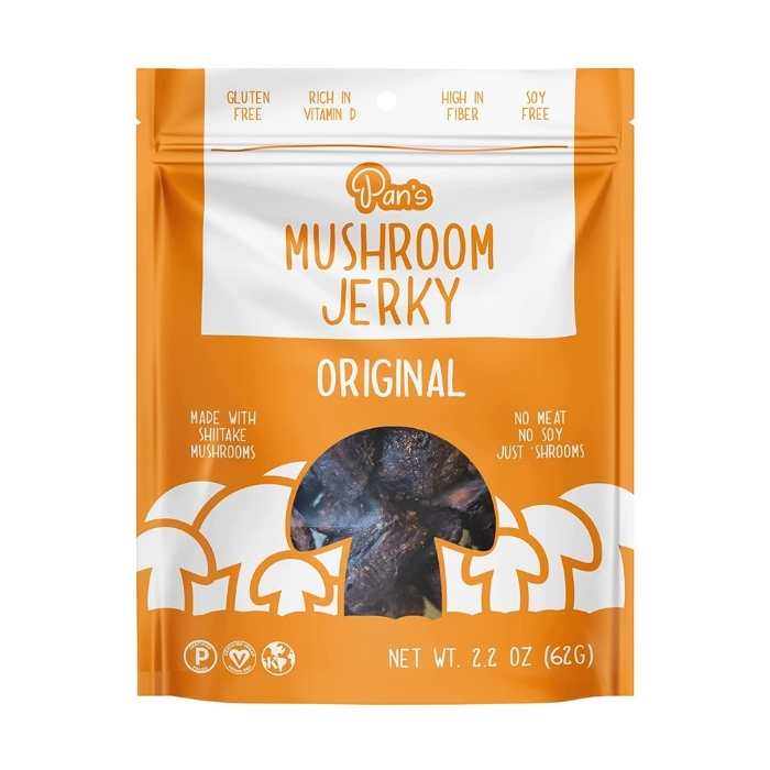Pan's Pilz Jerky – Pilz Jerky, 2,2 Unzen – Mehrere Geschmacksrichtungen
