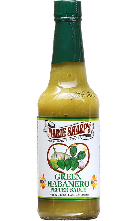 Marie Sharp's Heiße Nopal / prickly Birne grün Habanero, 10oz