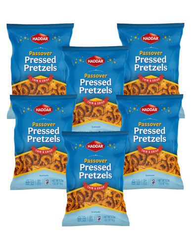 Haddar Passah Gepresste Brezeln, Glutenfrei, 0,7 oz (Packung mit 6)