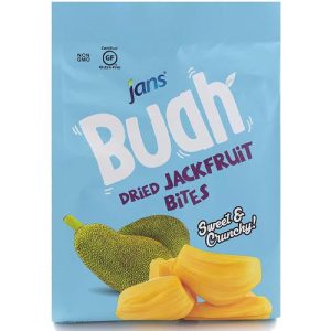 Jans – Buah getrocknete Jackfruitbisse – süß und knusprig – 7.05 Unze