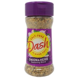 Dash Zwiebel & Herb salzfreie Würzmischung-2,5 Unzen.