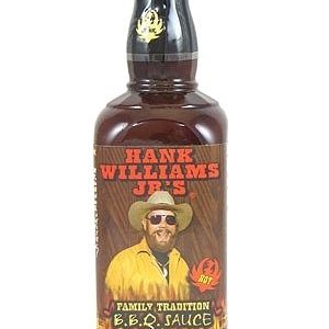Hank Williams Jr.’s Family Tradition Heiße Grillsauce, 15.5oz.