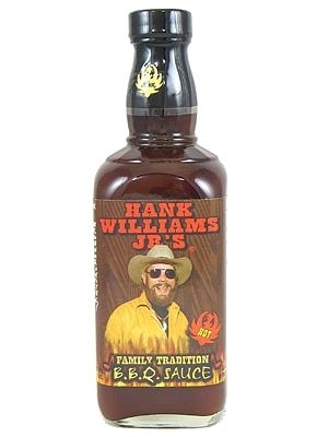 Hank Williams Jr.'s Familie Tradition Hot Grillsauce, 15.5oz