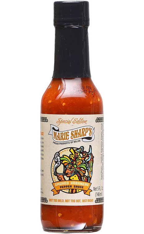 Marie Sharp's Geräucherte Habanero Pfeffersauce, 5oz