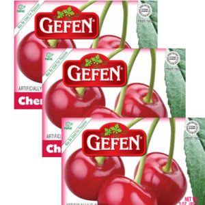 Gefen Kirschjello, 3 Unzen (Packung mit 3)