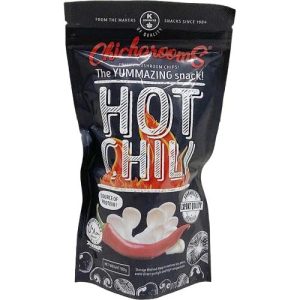 Chicharooms – Crispy Mushroom Chips – heiße Chili – 100 g