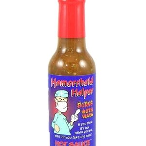 Hemorrhoid Helper scharfe Sauce. – 5oz