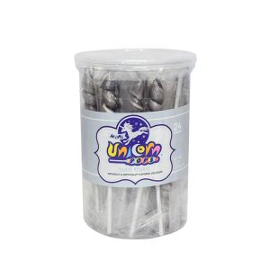 Silber Mini Einhorn Pops – 24 Zähler Wanne