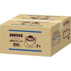 DOUTOR Kaffee-Tropf-Packung tief dunkel gebraten Mischung 100 Packungen japan – tokyo sakura Mall