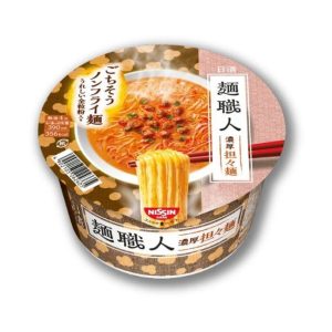 Nissin Herren shokuinin tan tan Herren mit Vollkorn und kombu Nudeln