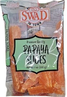 Swad Scheiben Papaya, 7oz