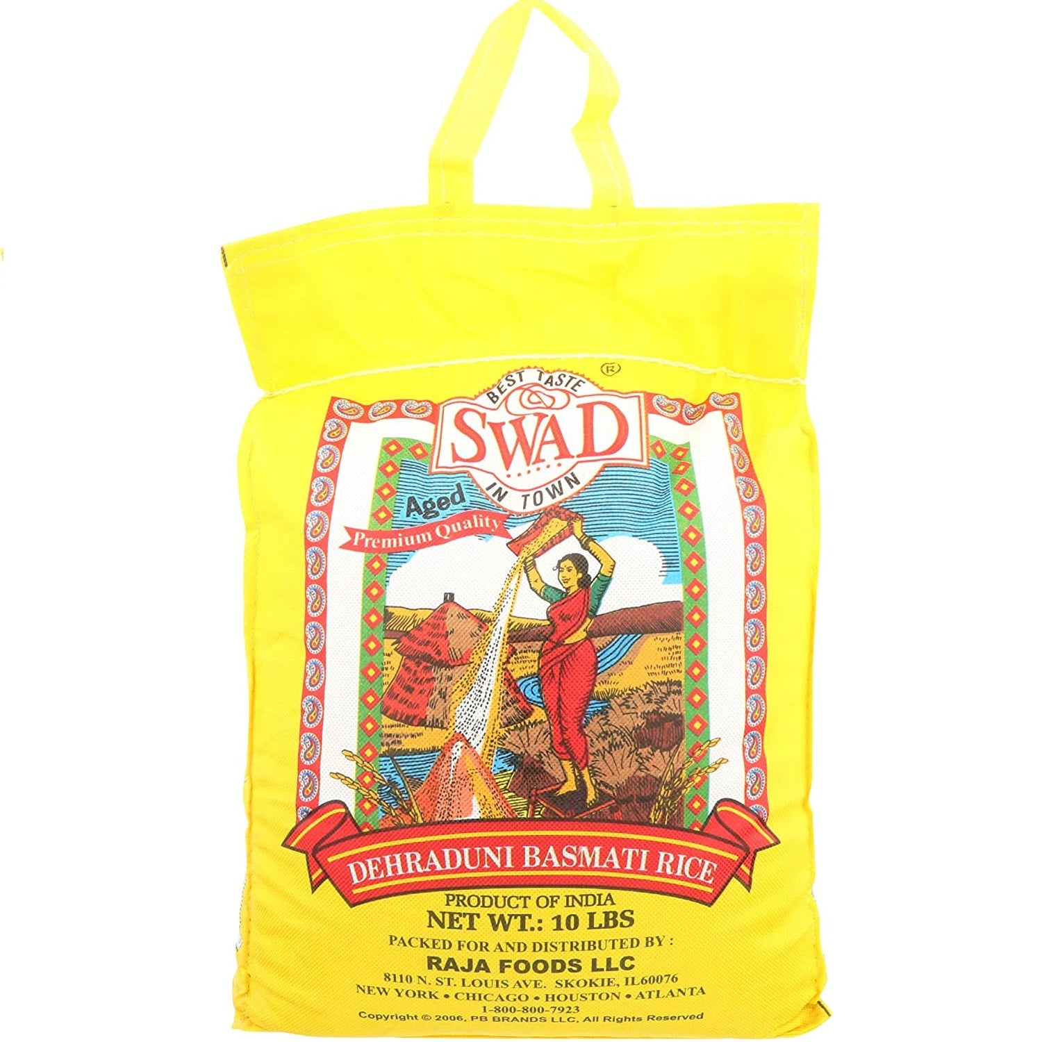 Swad Reis Basmati, 10-Pfund