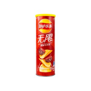Lay’s Schwarzer Pfeffer Rippe Auge Steak Geschmack (China)