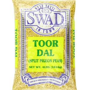 Swad toor dal kori, unölig, 4-Pfund