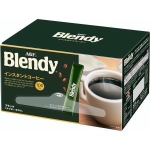 AGF Blendy Stick Schwarzer Kaffee 100 Stück Wasserlöslich Instant Made in Japan – Tokyo Sakura Mall