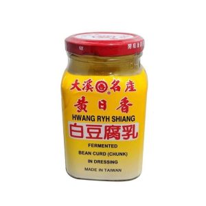 Hwang Ryh Shiang Fermented Bohne Quark (Knopf) in Dressing