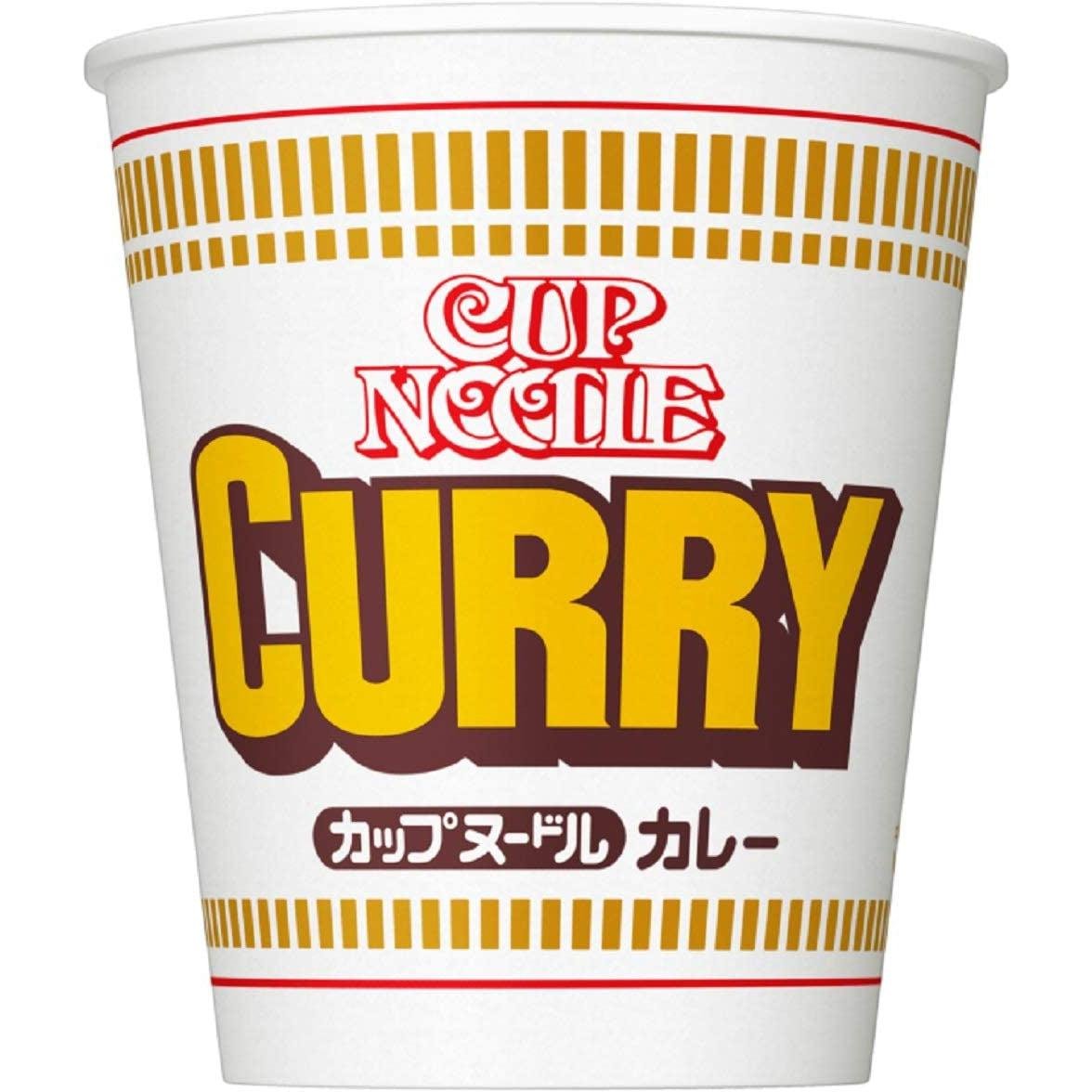 Nissin Cup Noodle Curry Instant Curry Ramen Nudeln (Packung mit 6)