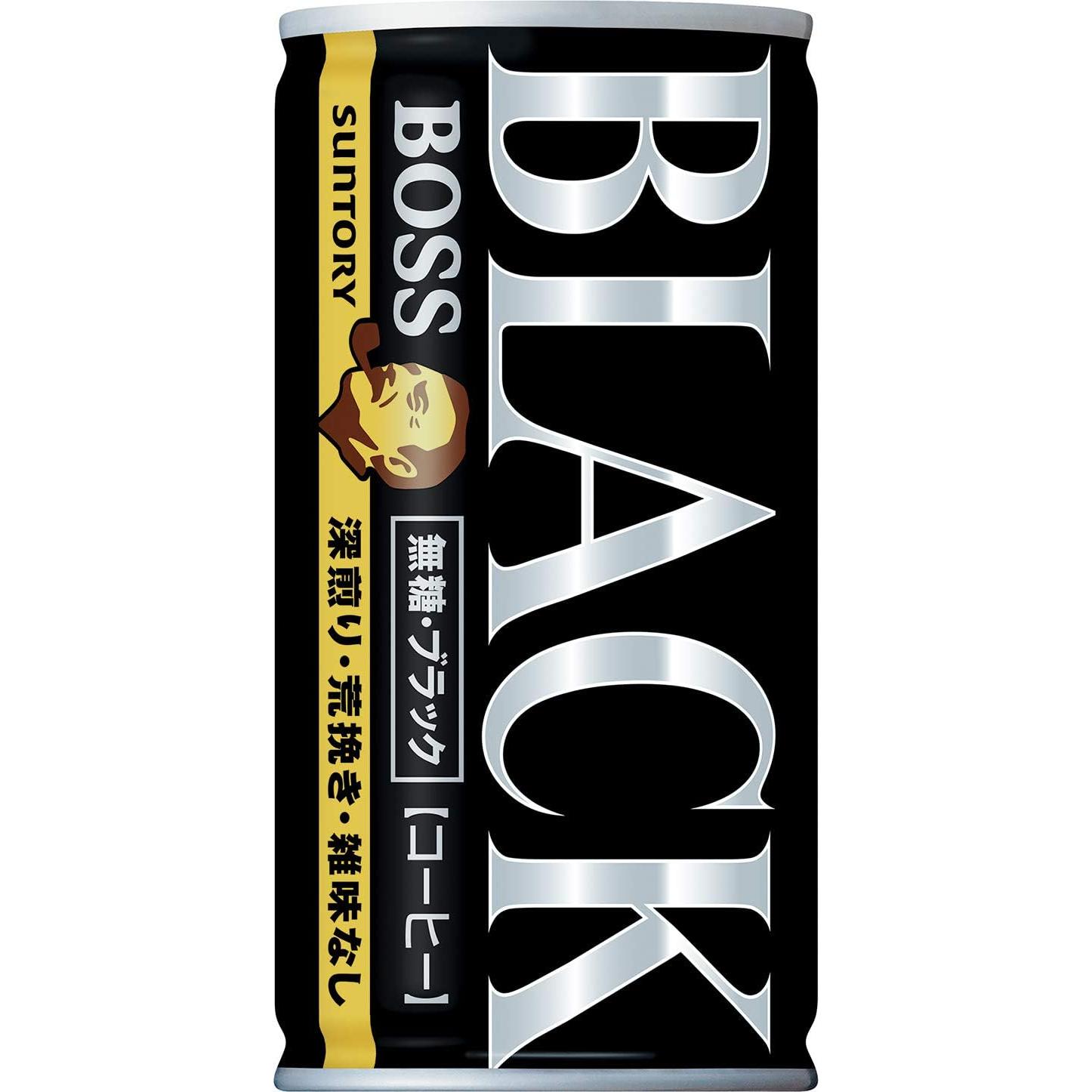 Suntory Boss Schwarzer Zuckerfreier Dosenkaffee