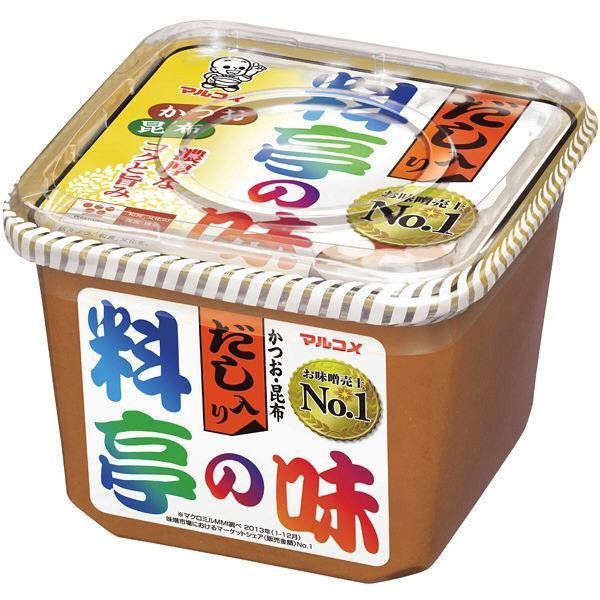 Marukome Ryotei no Aji Miso Paste mit Dashi 750g