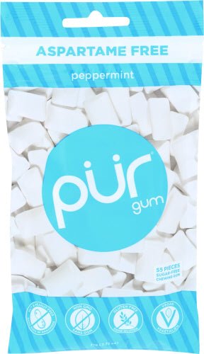 Gum, Pur, hergestellt mit Xylitol