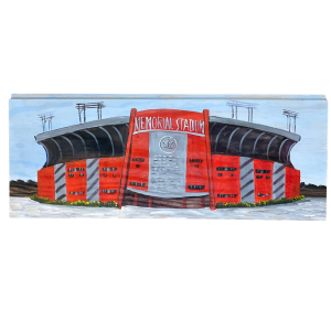 Linda amtmann Holzplanken- Gedenkstadion