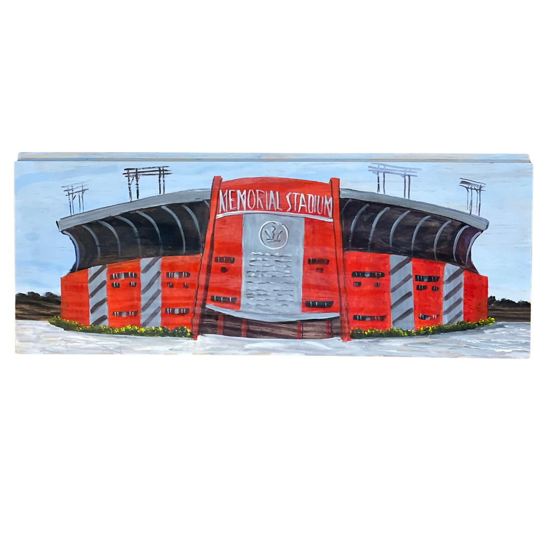 Linda Amtmann Hölzerne Planken - Memorial Stadium