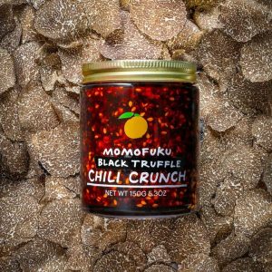 Momofuku schwarze Trüffel Chili knirschen