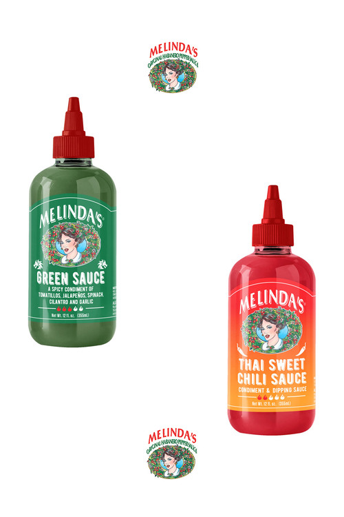 Melindas NEUESTE Heiße Saucen Geschenkset, 2/12oz
