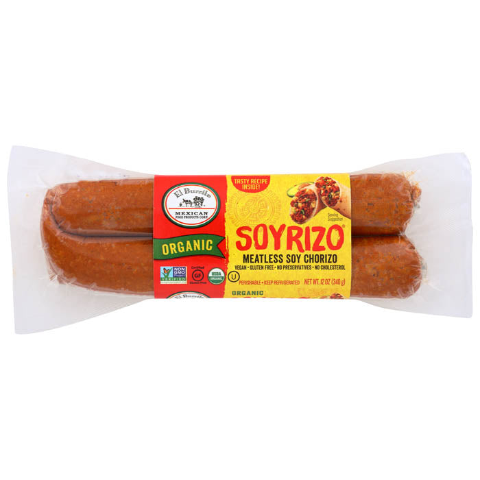 El Burrito – Soyrizo Fleischlose Soja Chorizo, 12oz