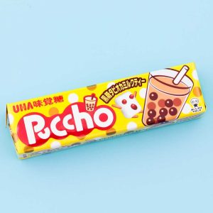 Puccho weich und kaubar Süßigkeiten – Kuromitsu Blase Milch Tee