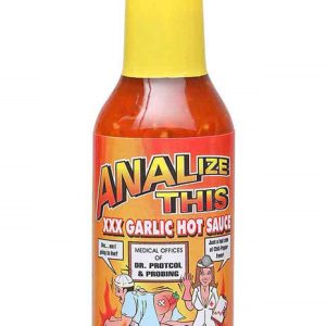 Analize This XXX Knoblauch scharfe Sauce. – 5oz