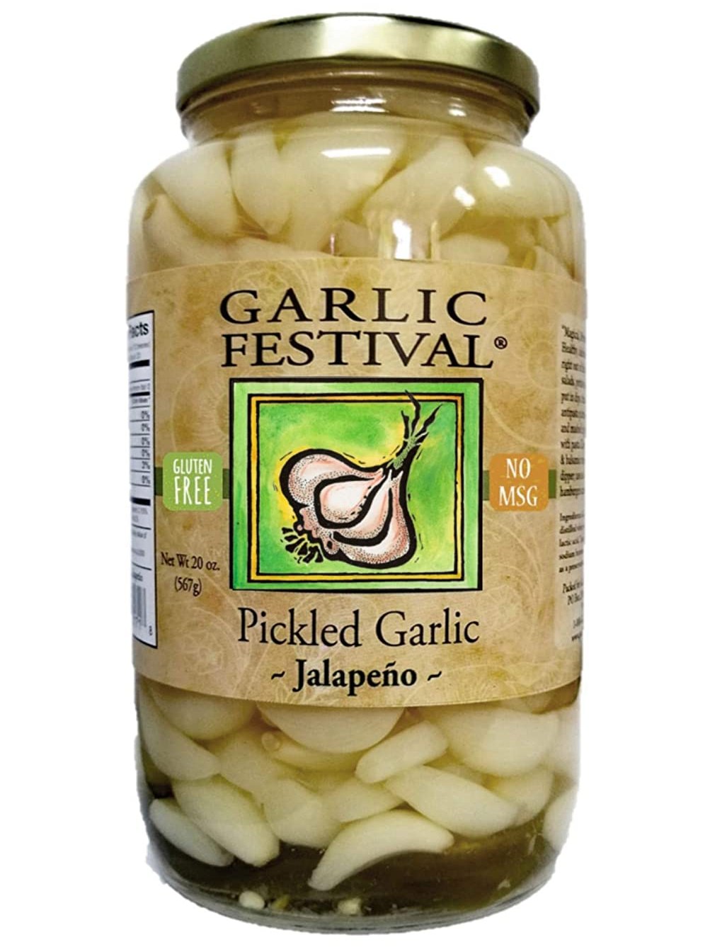 Eingelegter Knoblauch Jalapeno Knoblauch Festival 32